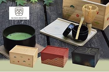 Amazon｜持ち運び遊茶箱(黒塗/華美)遊茶箱 入門セット スターター