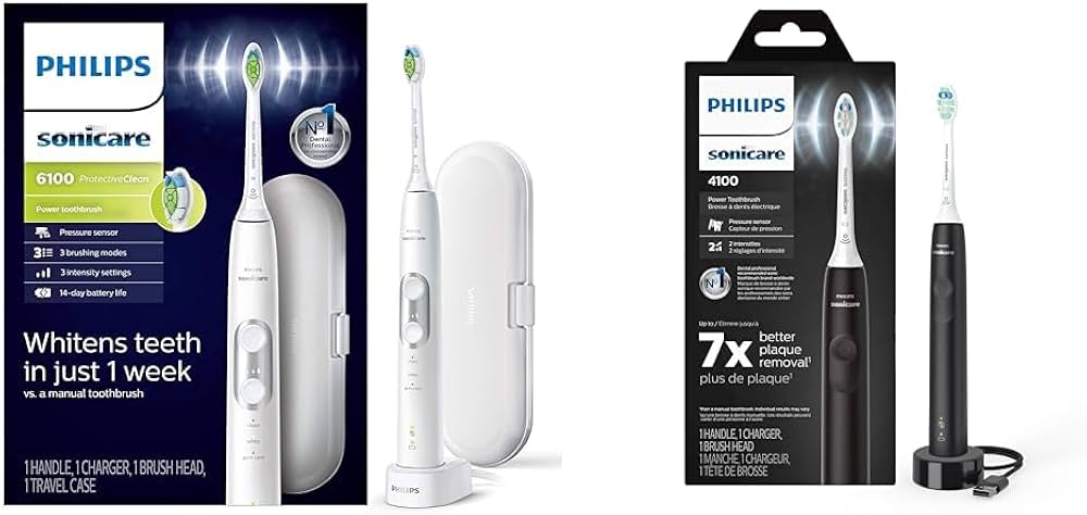Amazon.com: Philips Sonicare ProtectiveClean 6100 Rechargeable