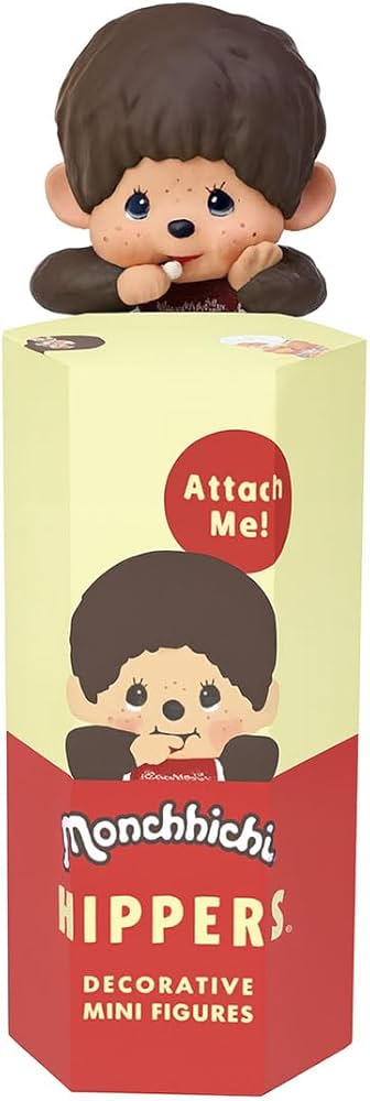 Amazon.com: Sonny Angel Monchhichi Hippers Decorative Mini Figures