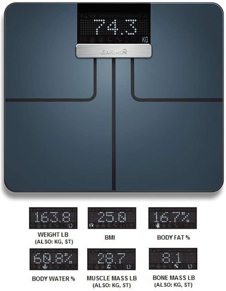 Amazon | Index Smart Scale | ガーミン(GARMIN) | 体重・体脂肪・体