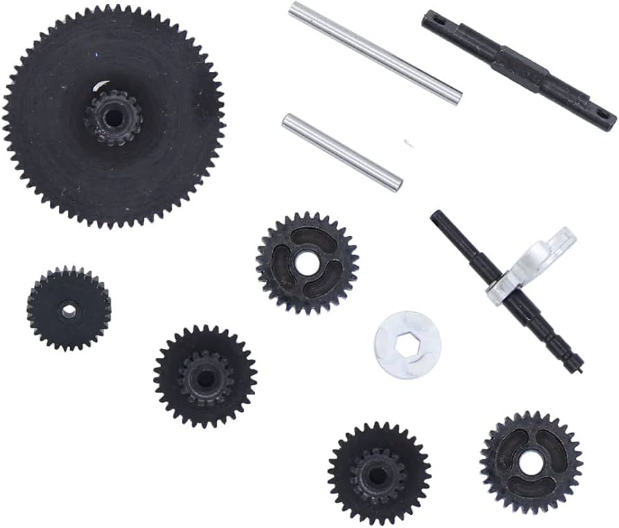 Amazon.com: FMS Metal Gearbox Transmission Gear Set for FCX24 1/24