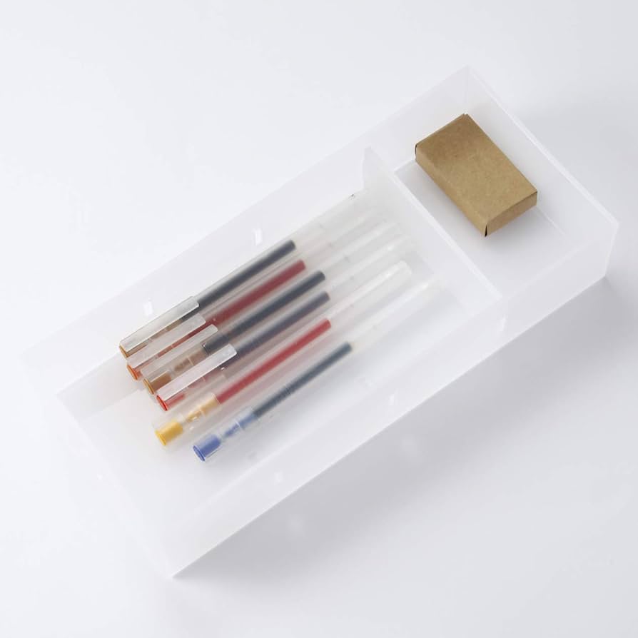 Amazon｜無印良品 ポリプロピレン小物収納ボックス6段・A4タテ 約幅11