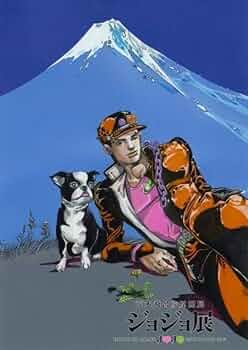 荒木飛呂彦原画展/ジョジョ3部/承太郎&イギーポスター 51DrF28nDTL