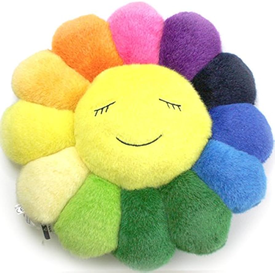 Amazon.co.jp: 村上隆 むらかみ たかし Kaikai Kiki クッション お花