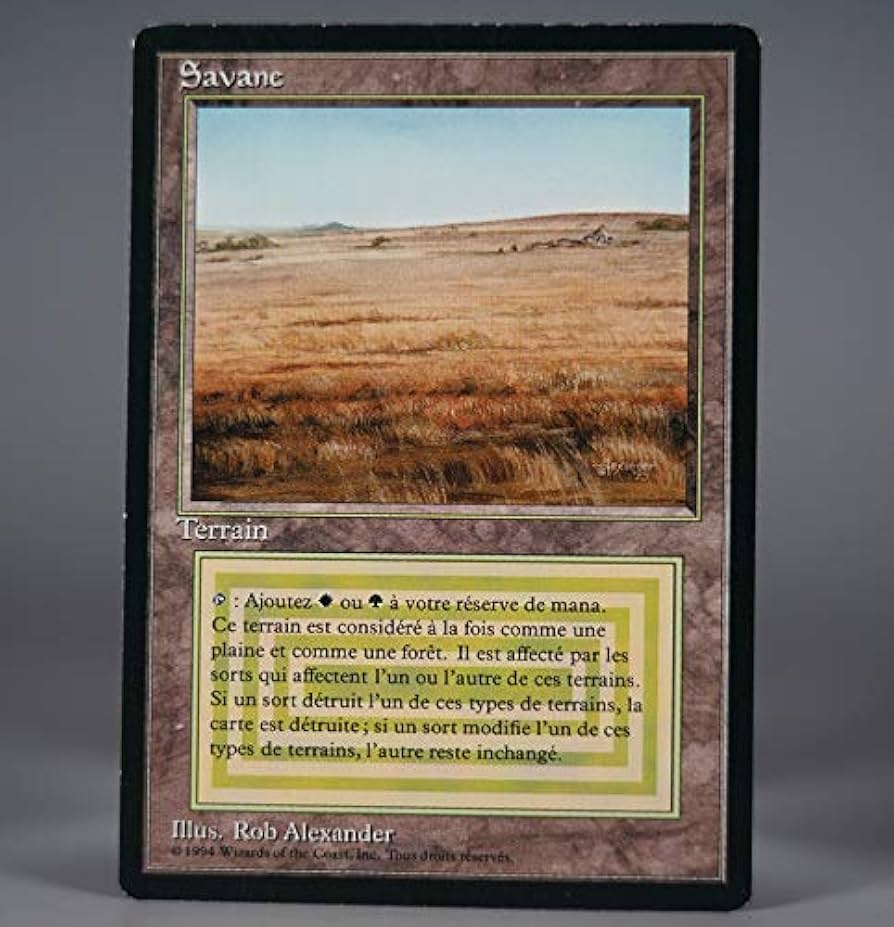 MTG Savannah 3ED 英語版 デュアルランド