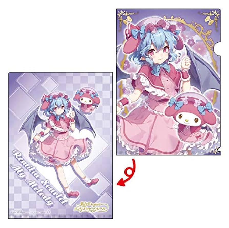 東方 サンリオコラボ クリアファイルセット Amazon.co.jp: 東方