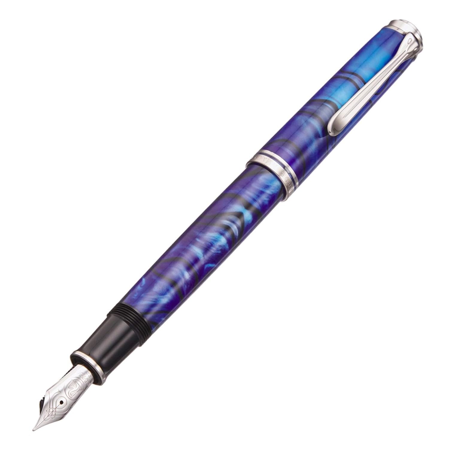 ペリカン 万年筆 スーべレーン M805 ヴァイブラントブルー EF 【公式通販】