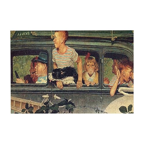 ノーマンロックウェル ジグソー パズル 300ピース 陽気なダンスチーム