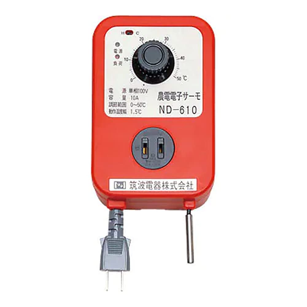 Amazon | 農電電子サーモ ND-610 | 農業・園芸用機器