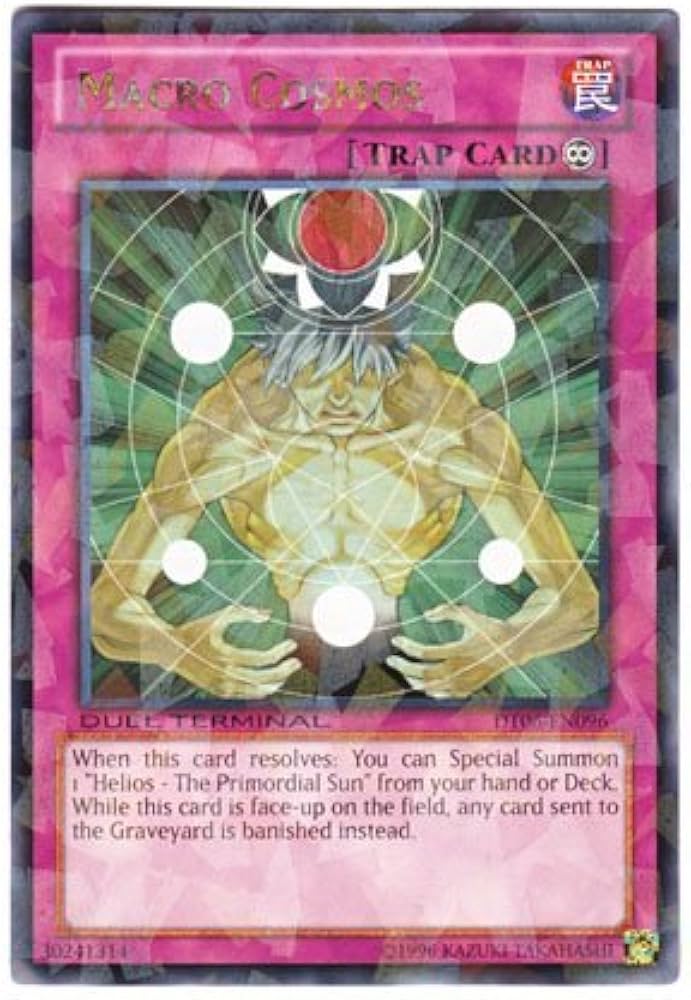 Amazon.co.jp: 遊戯王 英語版 DT06-EN096 Macro Cosmos マクロコスモス