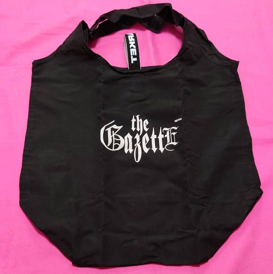 Amazon.co.jp: the GazettE 19TH限定黒エコバッグ ガゼット RAD MARKET