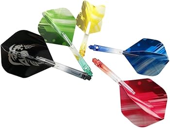 Amazon | VastElement ダーツ シャフト+ダーツ フライト 透明