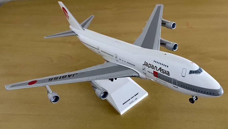 Amazon.co.jp: JALUX 1/200 Boeing 747-200 Everrise Japan Asia