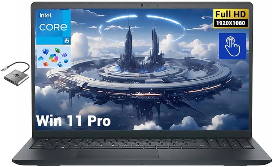 Amazon.com: Dell 15 Laptop 15.6 inch FHD Touchscreen, Intel 10
