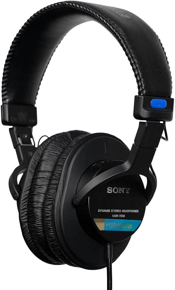 Sony MDR-7506 Closed Studio Headphones - Wired, Frequency Range