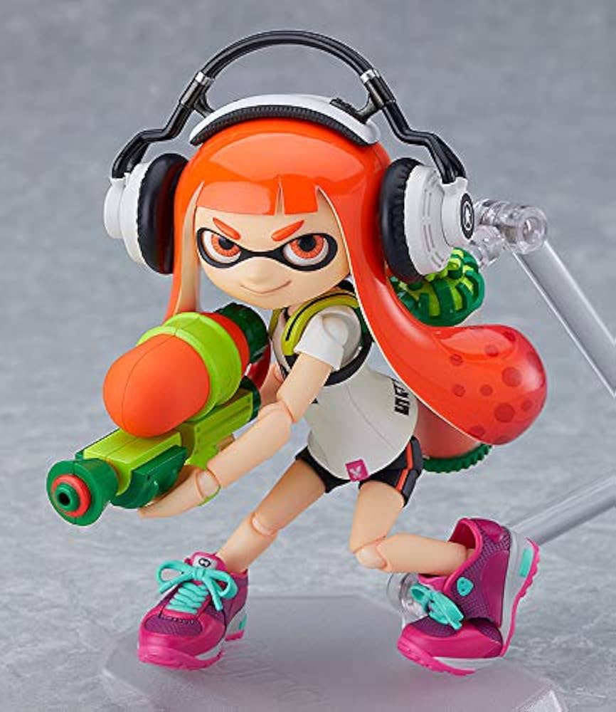Amazon.co.jp: figma Splatoon Splatoon ガール ノンスケール ABS&PVC