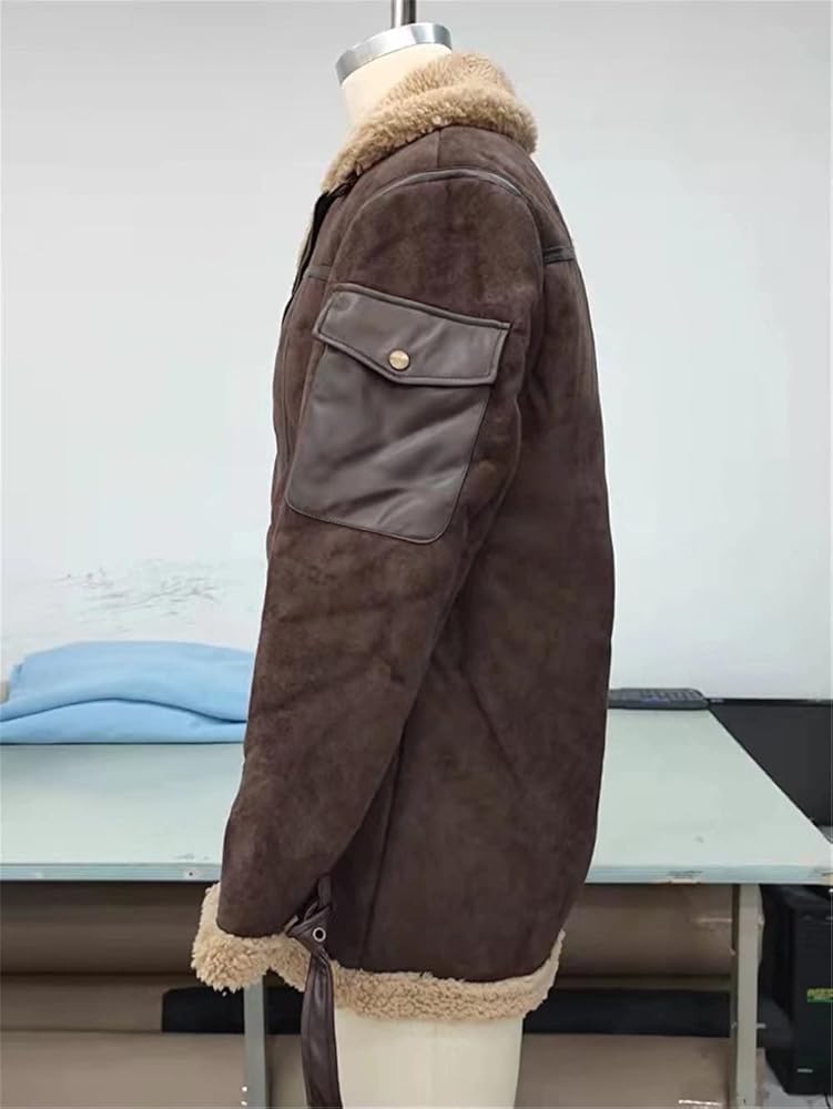 Amazon | [Exsaupy] ボアジャケット メンズ ジャンパー ジャケット