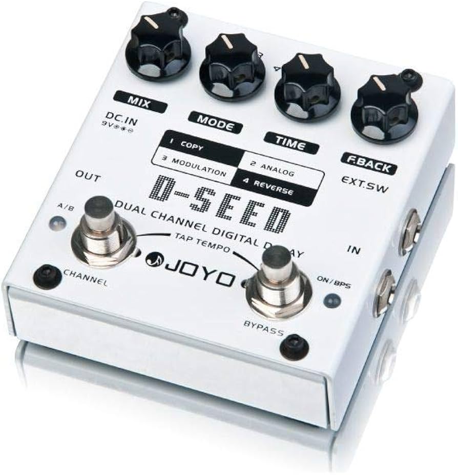 Amazon.com: JOYO D-SEED Dual Channel Digital Delay Guitar Effect