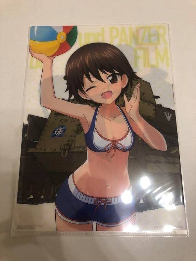 Amazon.co.jp: ガールズ&パンツァー ガルパン 磯辺典子 A4 クリア