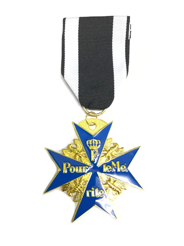 W帝政ドイツ軍/プロイセン王国＊プールルメリット勲章ミニチュア釦穴