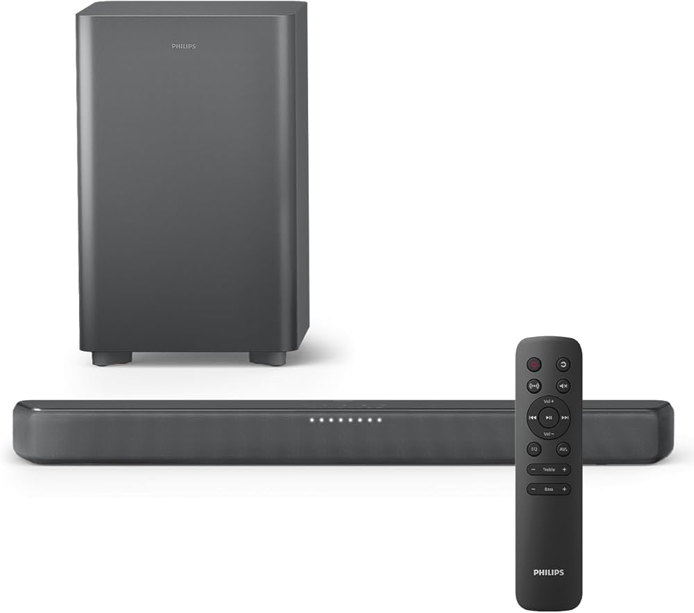 PHILIPS サウンドバー ブラック PHILIPS サウンドバー ブラック Amazon