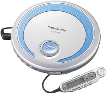 Panasonic SL-CT720 ポータブルCDプレーヤーイヤホン付きブルー Amazon