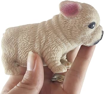 Amazon.com: 2 Stretchy Bulldog Dog Crushed Bead Sand Filled