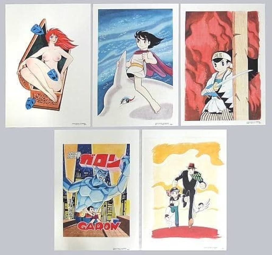 手塚治虫 原画 ☆手塚治虫『どろろ』百鬼丸 複製原画。【保証書付き