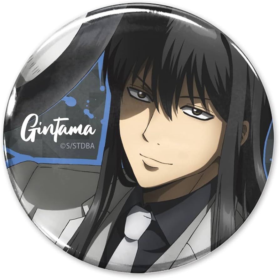 銀魂 J-WORLD 魂のことば展 缶バッジ 桂小太郎 2点 銀魂 J-WORLD 魂の