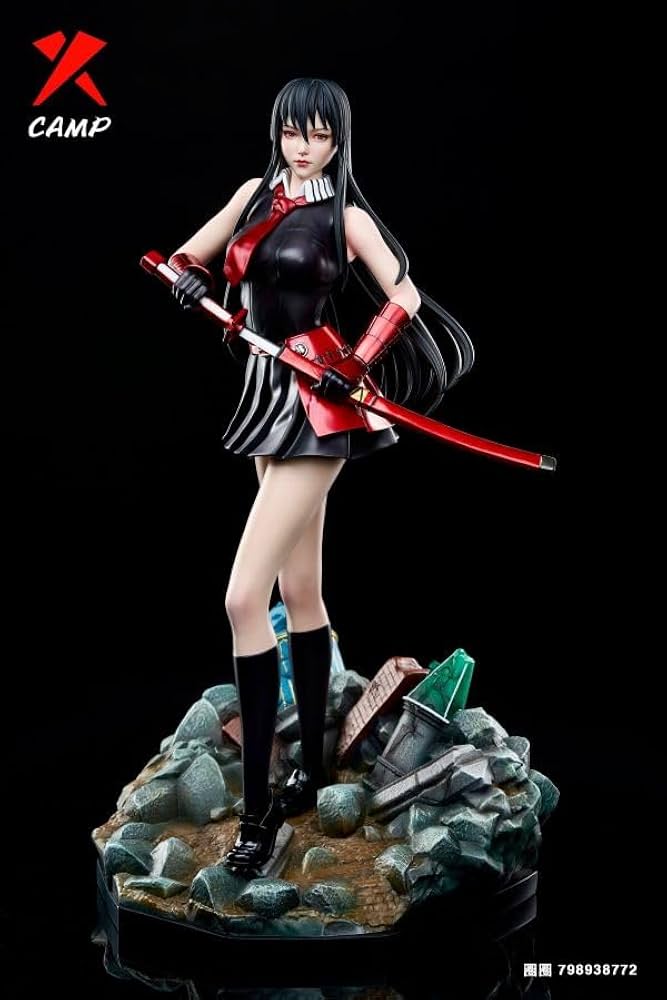 アカメが斬る エスデス フィギュア 良い ガレキ スタチュー 塗装済み