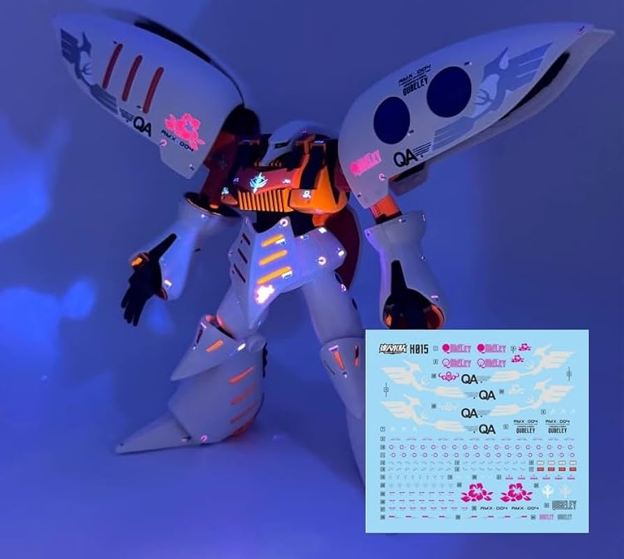 Amazon | HGUC HG キュベレイ AKO 蛍光 デカール Mk-II プル 水転写式
