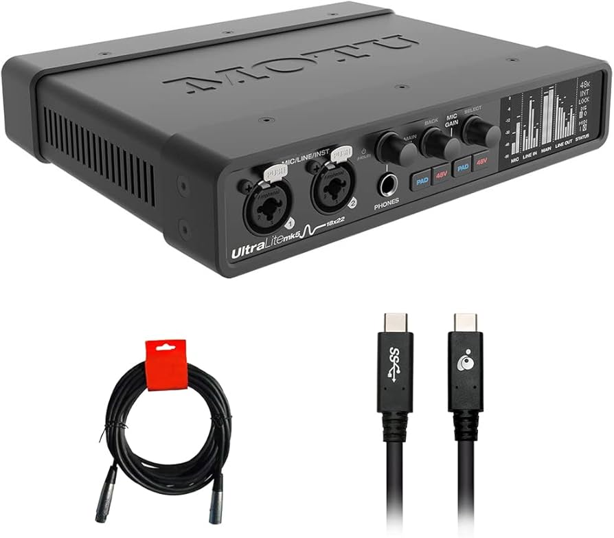 MOTU UltraLite-mk5 USBオーディオインターフェイス UltraLite mk5