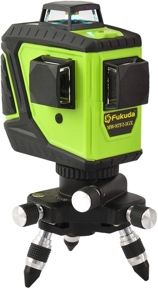 Amazon | Fukuda 360° フルライングリーンレーザー墨出し器 12ライン