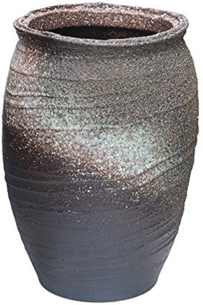 Amazon｜灰釉傘立 信楽焼 陶器 傘立て 傘立｜傘立て オンライン通販