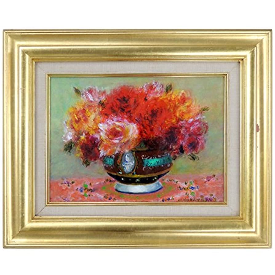 田渕眞兒 油絵 油彩 薔薇シリーズ 花 No.26 田渕眞兒 油絵 油彩 薔薇