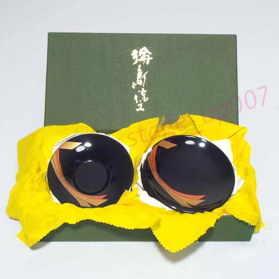 Amazon.co.jp: 輪島漆器（WAJIMA SIKKI）／特産 堅牢美術 輪島塗-布着