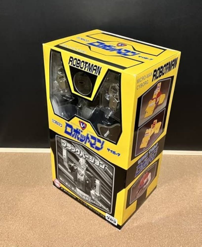ロボットマンブラックバージョンミクロマン