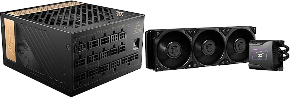 Amazon | 【セット買い】MSI MEG Ai1300P PCIE5 1300W ATX3.0/PCIe 5.0