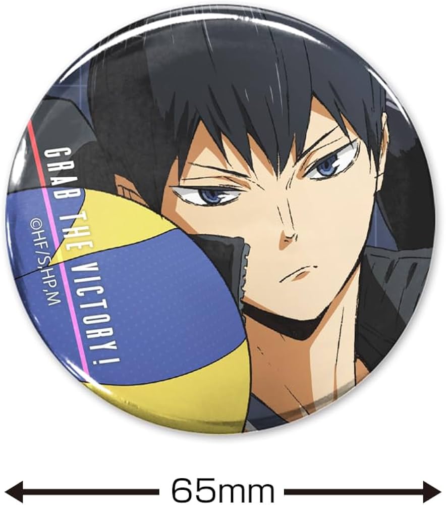 ハイキュー 観光特使 影山飛雄 缶バッジ ×68 ハイキュー！！』缶バッジ