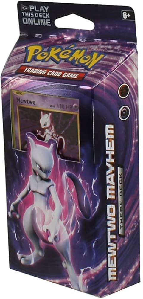 Amazon.com: Pokemon XY Evolutions - Mewtwo Mayhem Theme Deck