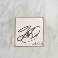 Nissy サイン入りオレンジフリスビー AAA 西島隆弘 直筆サイン入り