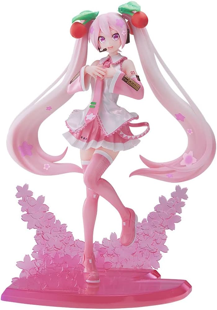 Amazon.com: SEGA Goods Hatsune Miku - Sakura Miku 2023 - Statuette