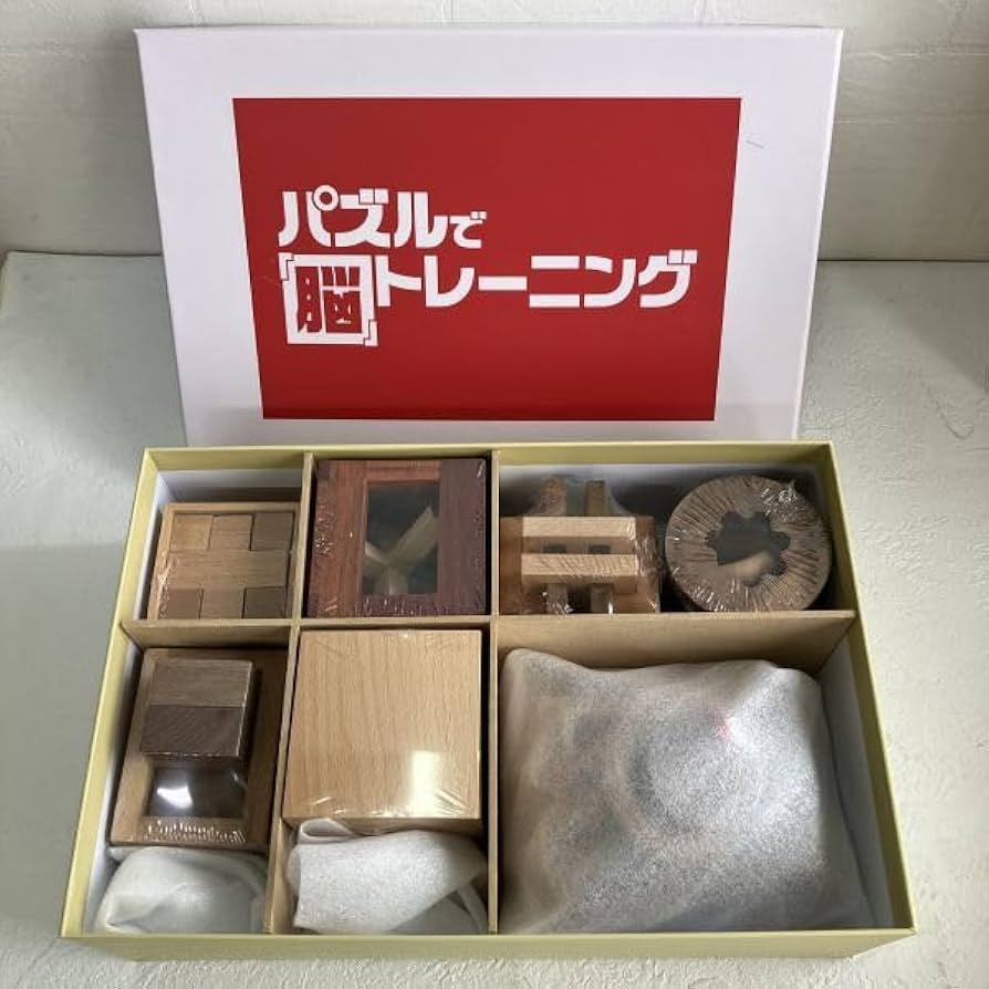 Amazon | ユーキャン パズルで脳トレーニング 木製パズル10アイテム