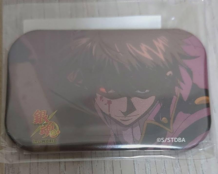 Amazon.co.jp: JWORLD限定 銀魂 真選組動乱篇 カド丸缶バッジ 沖田