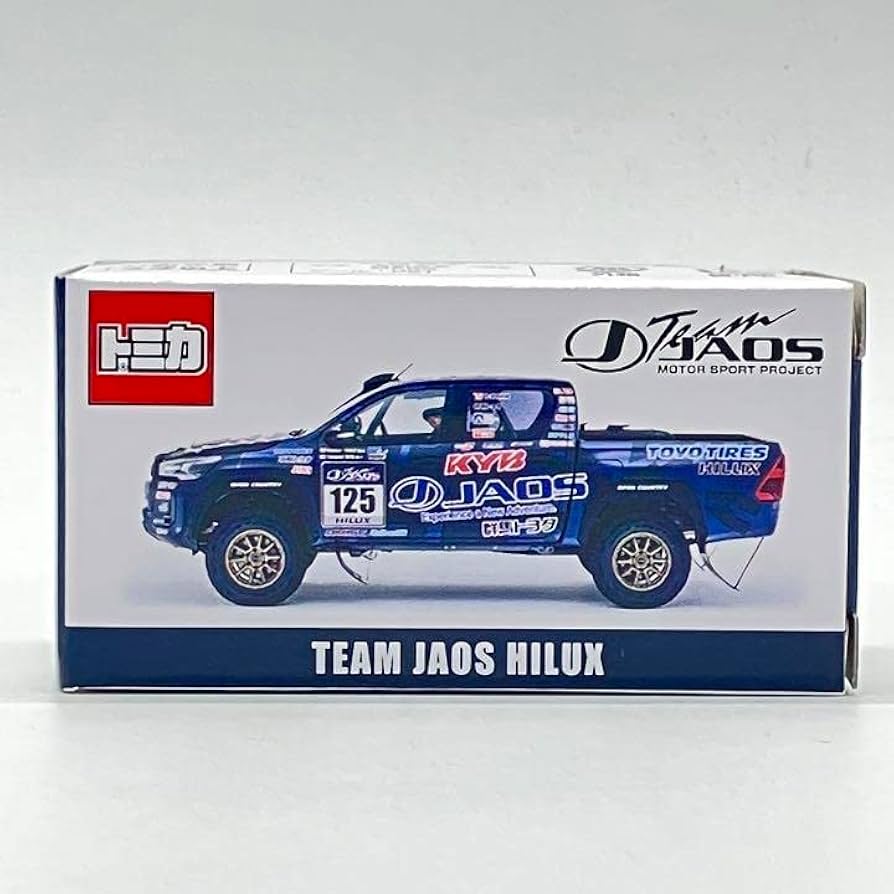 トミカ トヨタ ハイラックス TEAM JAOS HILUX六台