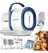 Amazon.co.jp: 【ブラシと掃除機一体型】Oneisall 犬 バリカン 吸引式