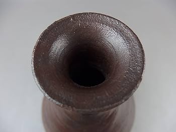 Amazon.co.jp: 【骨董茶道具】古い備前焼古備前窯印有舟徳利高さ約37