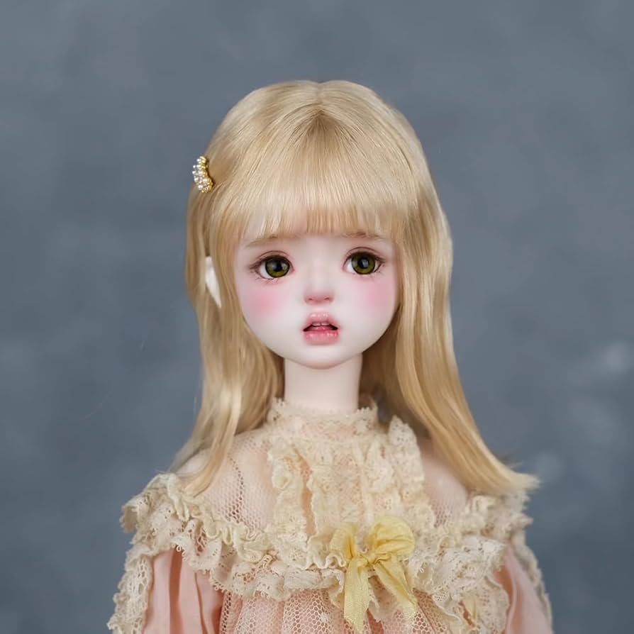 Amazon | ウィッグのみ ソフトモヘアウィッグ 1/4 1/6 BJD SD DD