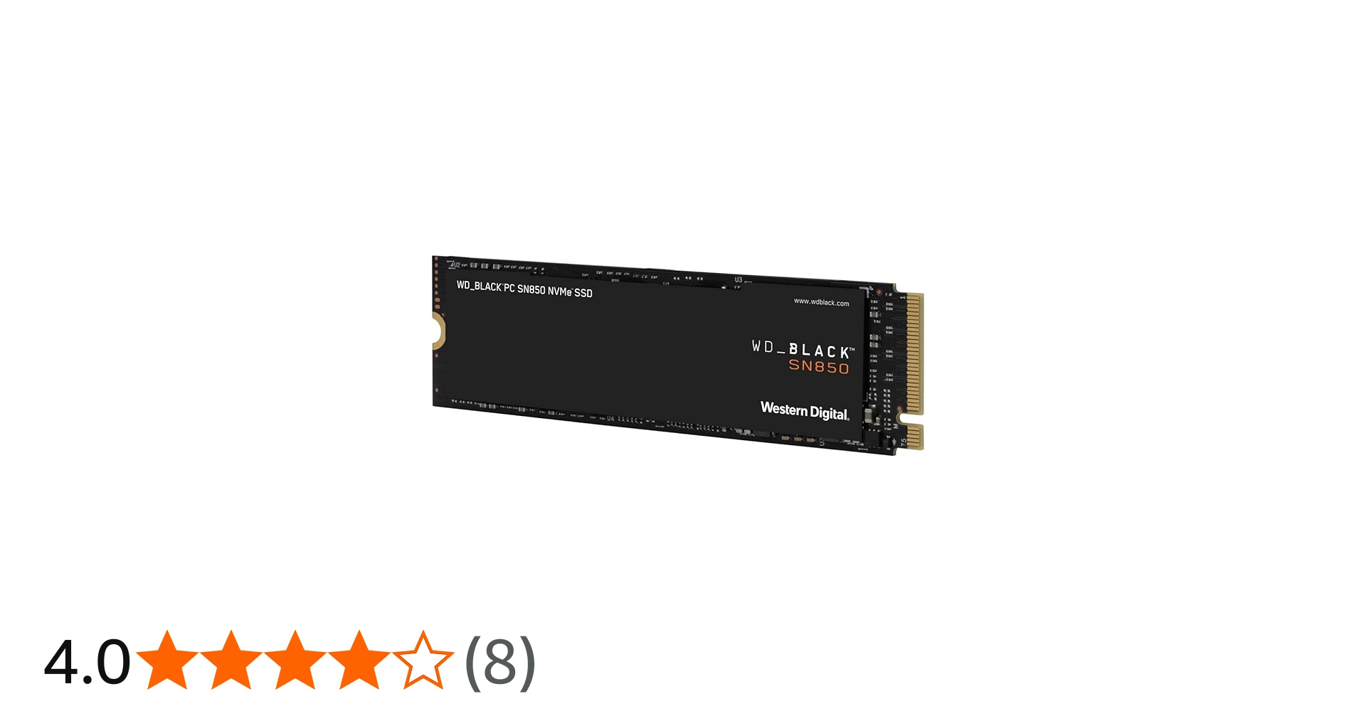 Amazon | Western Digital WD 2TB WD_Black SN850 NVMe PCIe 4.0 M.2
