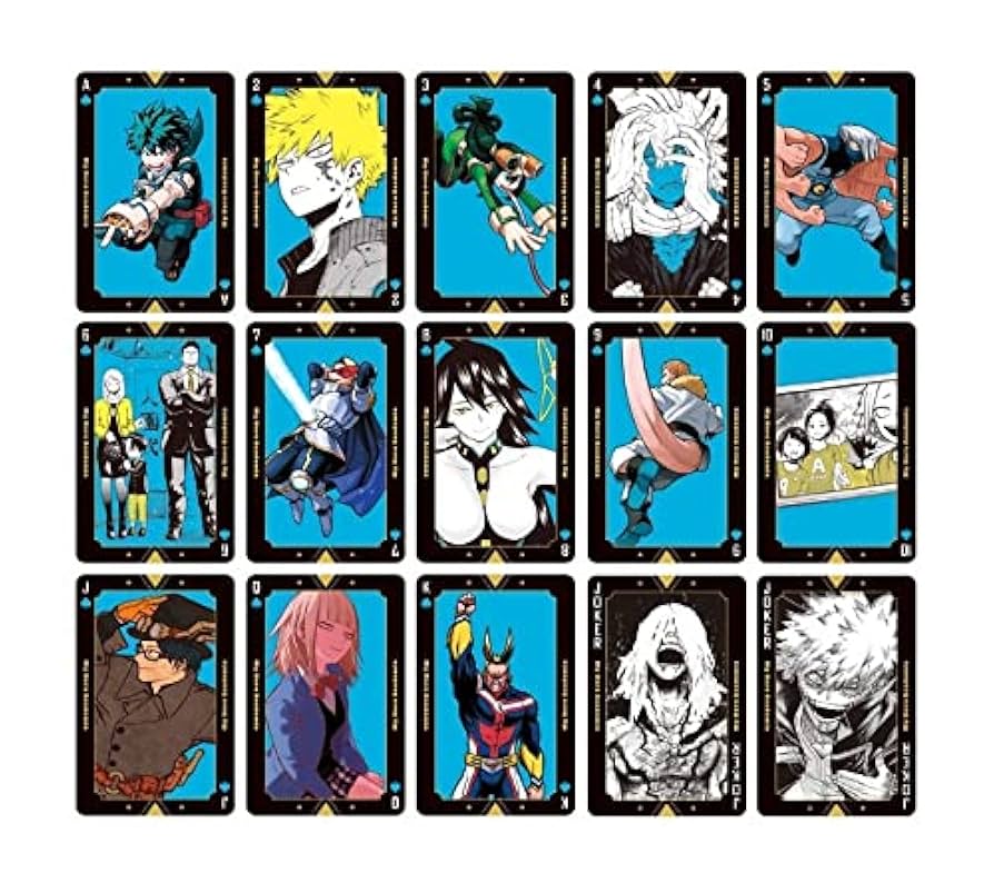 ヒロアカ 轟焦凍 ヒロアカ展 トランプ 轟家 156枚 ヒロアカ 轟焦凍